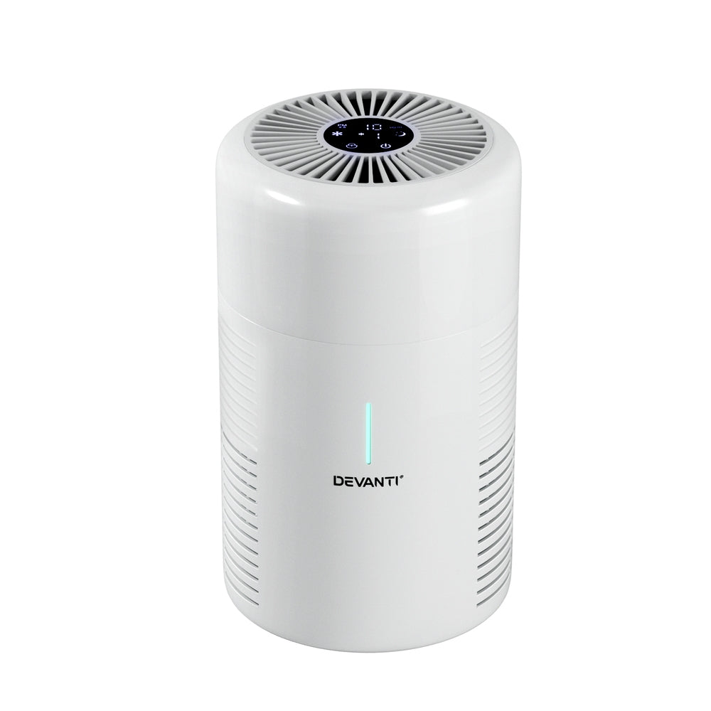 Devanti Air Purifier HEPA Filter Home Purifiers Dust Sensor PM2.5 Remover-Appliances &gt; Aroma Diffusers &amp; Humidifiers-PEROZ Accessories