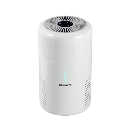 Devanti Air Purifier HEPA Filter Home Purifiers Dust Sensor PM2.5 Remover-Appliances &gt; Aroma Diffusers &amp; Humidifiers-PEROZ Accessories