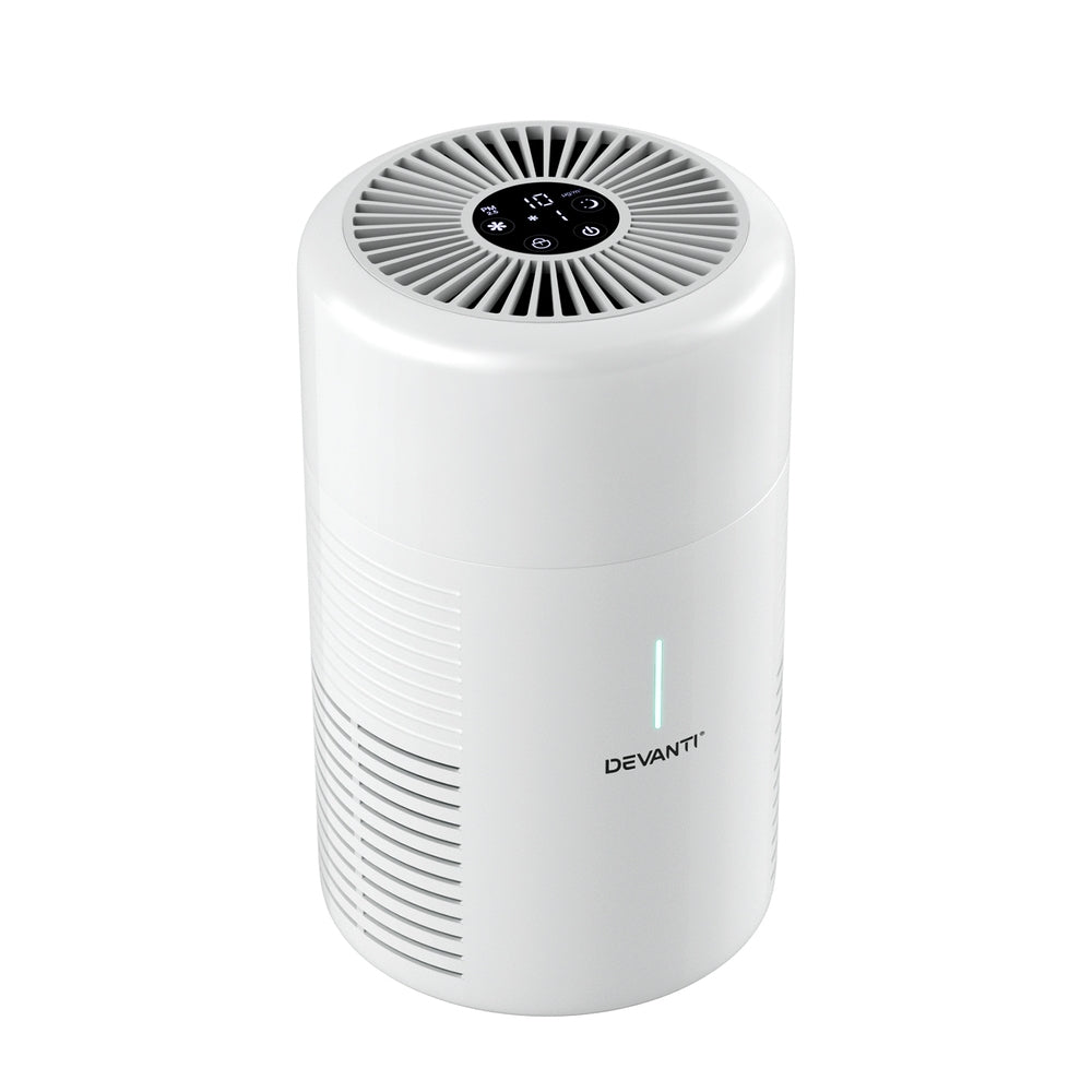 Devanti Air Purifier HEPA Filter Home Purifiers Dust Sensor PM2.5 Remover-Appliances &gt; Aroma Diffusers &amp; Humidifiers-PEROZ Accessories