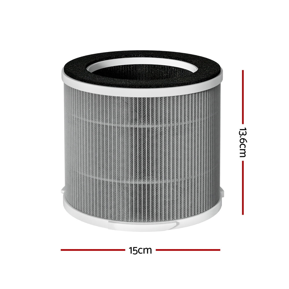 Devanti Replacement Filter Air Purifier HEPAh11 Filters Carbon 3-layer-Appliances &gt; Air Conditioners-PEROZ Accessories