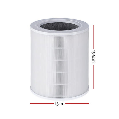 Devanti Air Purifier 4 Layers HEPA Replacement Filter-Appliances > Aroma Diffusers &amp; Humidifiers > Purifiers-PEROZ Accessories