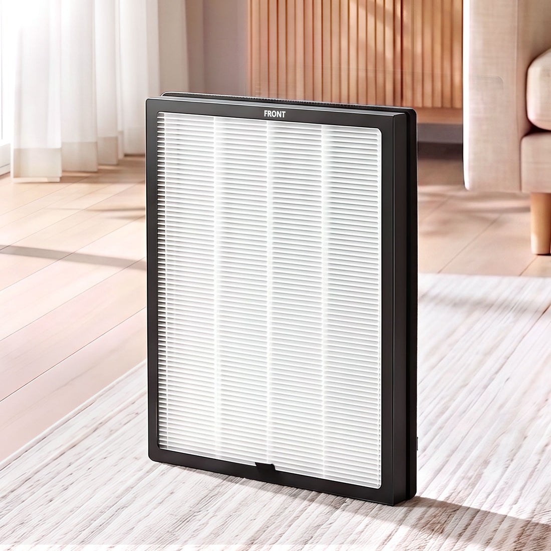 Devanti Air Purifier Replacement Filter H12 HEPA Carbon Cotton-Appliances > Aroma Diffusers &amp; Humidifiers > Purifiers-PEROZ Accessories