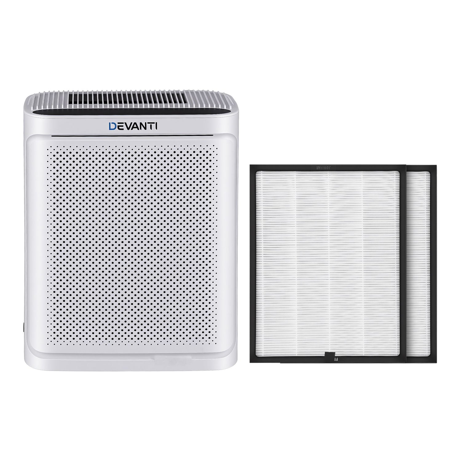 Devanti Air Purifier H12 HEPA Cleaner PM2.5 Display Spare Filter White