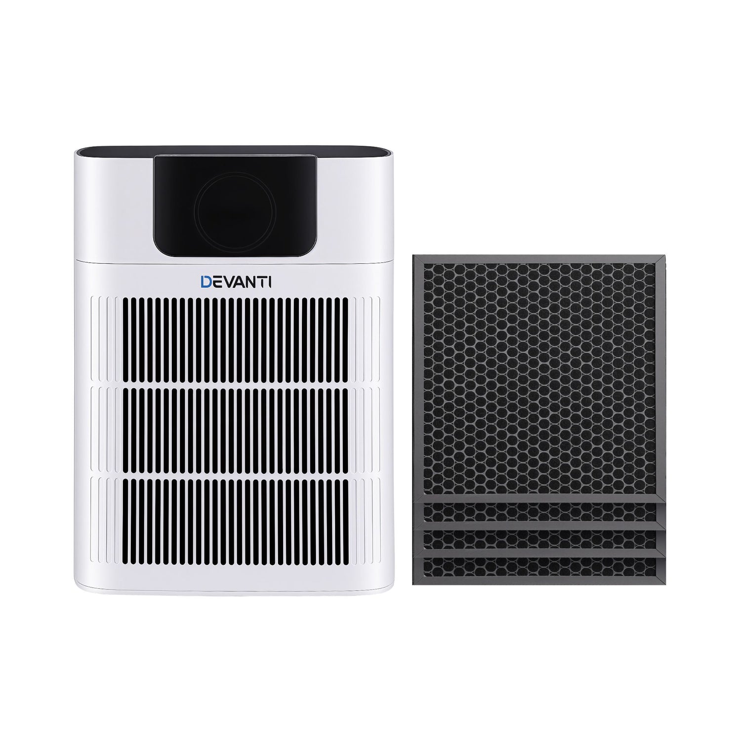Devanti Pet Air Purifier H12 HEPA Filter Cleaner Replacement Filter White