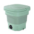 Devanti Portable Washing Machine 8L Green-Appliances > Washers & Dryers-PEROZ Accessories