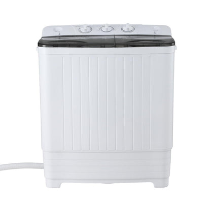 Devanti Portable Washing Machine Twin Tub 4.5KG-Appliances > Washers, Dryers &amp; Irons > Washing Machines-PEROZ Accessories