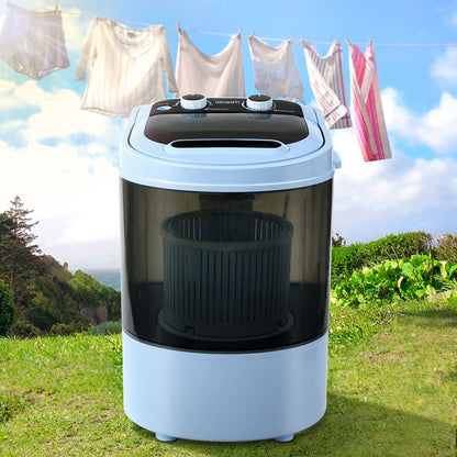 Devanti Portable Washing Machine 3KG Black-Washing Machines-PEROZ Accessories