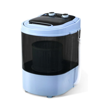 Devanti Portable Washing Machine 3KG Black-Washing Machines-PEROZ Accessories