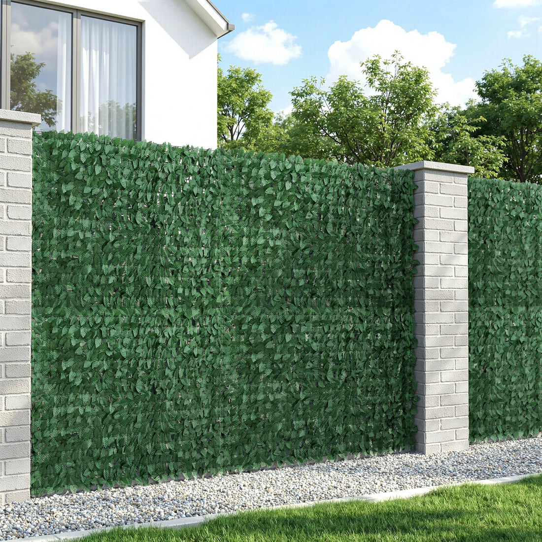 Gardeon Artificial Ivy Privacy Fence Screen Greenery Backdrop Panel for Balcony Patio Garden-Home &amp; Garden > Artificial Plants > Artificial Wall Plants-PEROZ Accessories