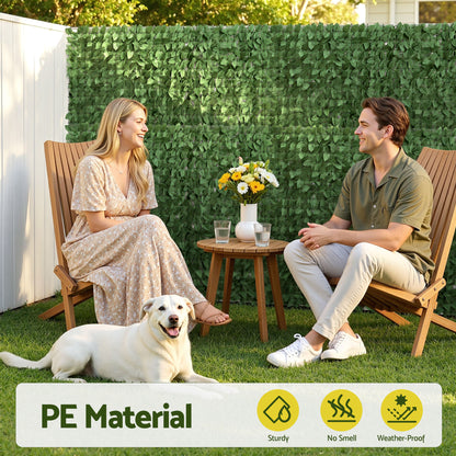 Gardeon Artificial Ivy Privacy Fence Screen Greenery Backdrop Panel for Balcony Patio Garden-Home &amp; Garden > Artificial Plants > Artificial Wall Plants-PEROZ Accessories