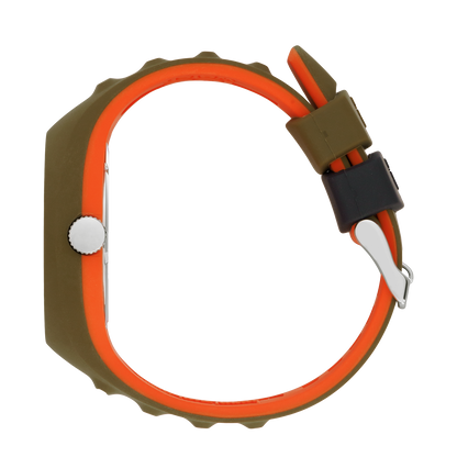 Pierre Leclercq Khaki orange - Medium-PEROZ Accessories