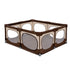 Playpals Baby Playpen Kids Safety Gate 150x180cm-Kid Playpens-PEROZ Accessories