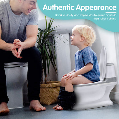 Playpals Kids Potty Trainer Seat Child Toilet Training Non-Slip-Kid Potty Seat-PEROZ Accessories
