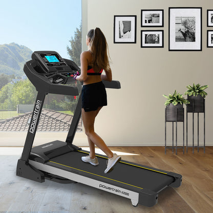 Powertrain K2000 Treadmill w/ Fan &amp; Auto Incline Speed 22km/h-Walking Pad-PEROZ Accessories