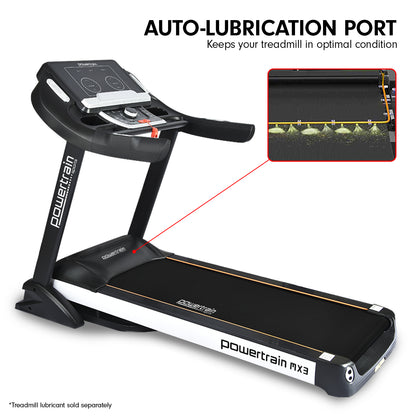 Powertrain MX3 Treadmill Performance Home Gym Cardio Machine-Walking Pad-PEROZ Accessories