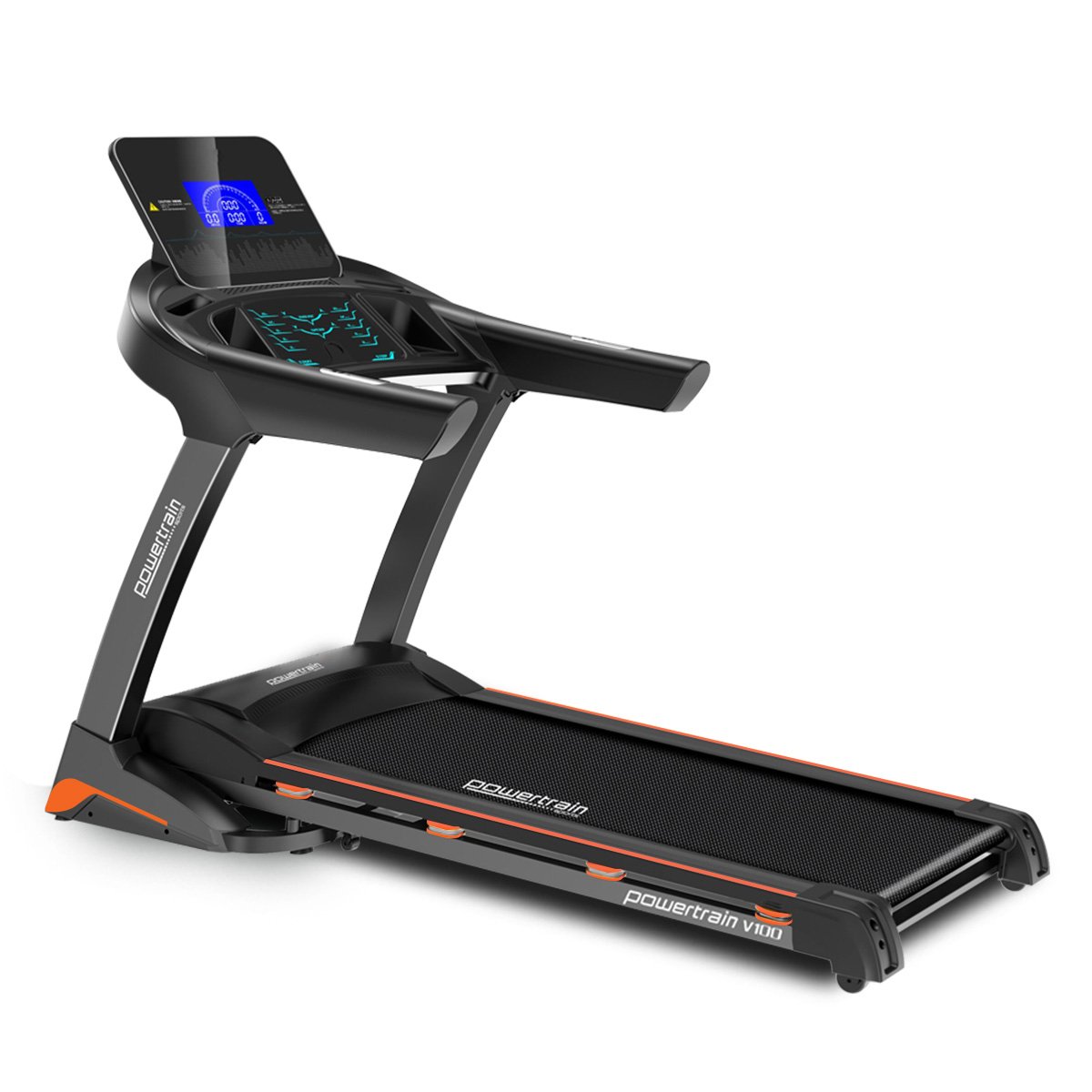 Powertrain V100 Foldable Treadmill Auto Incline Home Gym Cardio-Walking Pad-PEROZ Accessories
