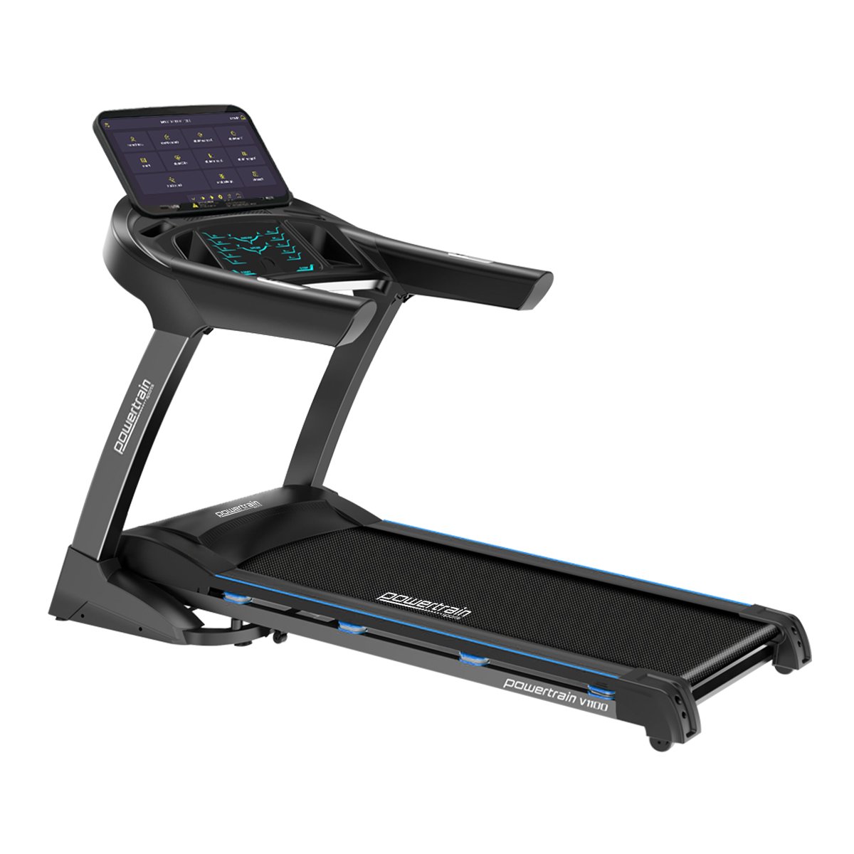 Powertrain V1100 Treadmill with Wifi Touch Screen &amp; Incline-Walking Pad-PEROZ Accessories