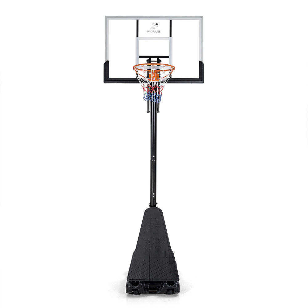 ProPulse Basketball Hoop Stand 2.45M-3.05M Height Adjustable-Basketball Hoops-PEROZ Accessories