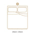 Bedra Microfiber Queen Quilt Duvert Insert 400GSM-Bamboo Quilts-PEROZ Accessories