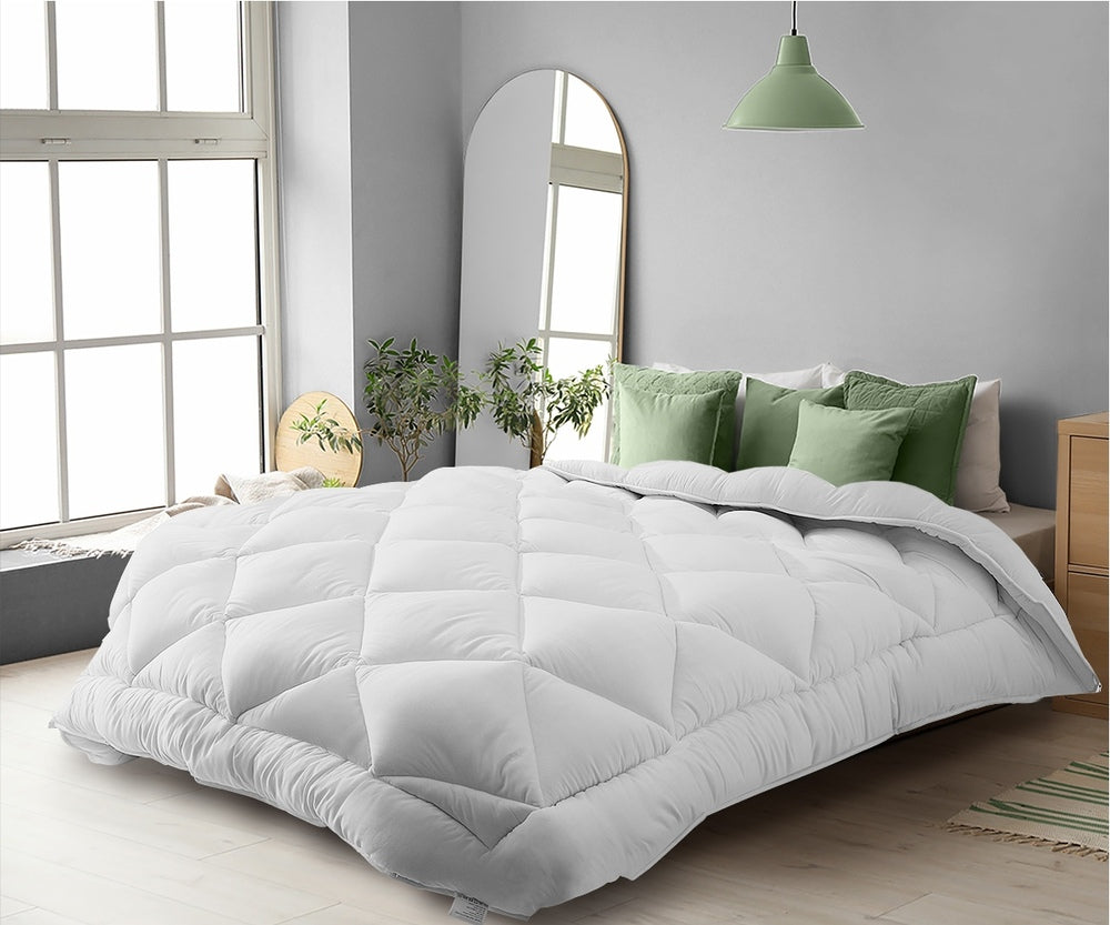 BEDRA BEDDING 700GSM Comforter Duvet Super King Microfiber Quilt-Bamboo Quilt-PEROZ Accessories
