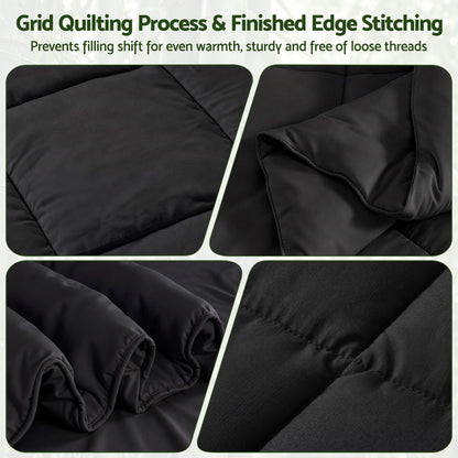 Giselle 200GSM Bamboo Microfibre Double Quilt Lightweight All Season Doona Duvet-Home &amp; Garden > Bedding > Quilts &amp; Duvets-PEROZ Accessories
