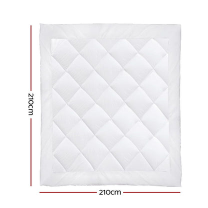 Giselle Bedding 700GSM Microfibre Bamboo Quilt Queen-Home &amp; Garden > Bedding-PEROZ Accessories