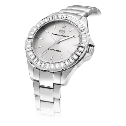 Chiara Ferragni Sport Silver 36mm Watch-Watches-PEROZ Accessories