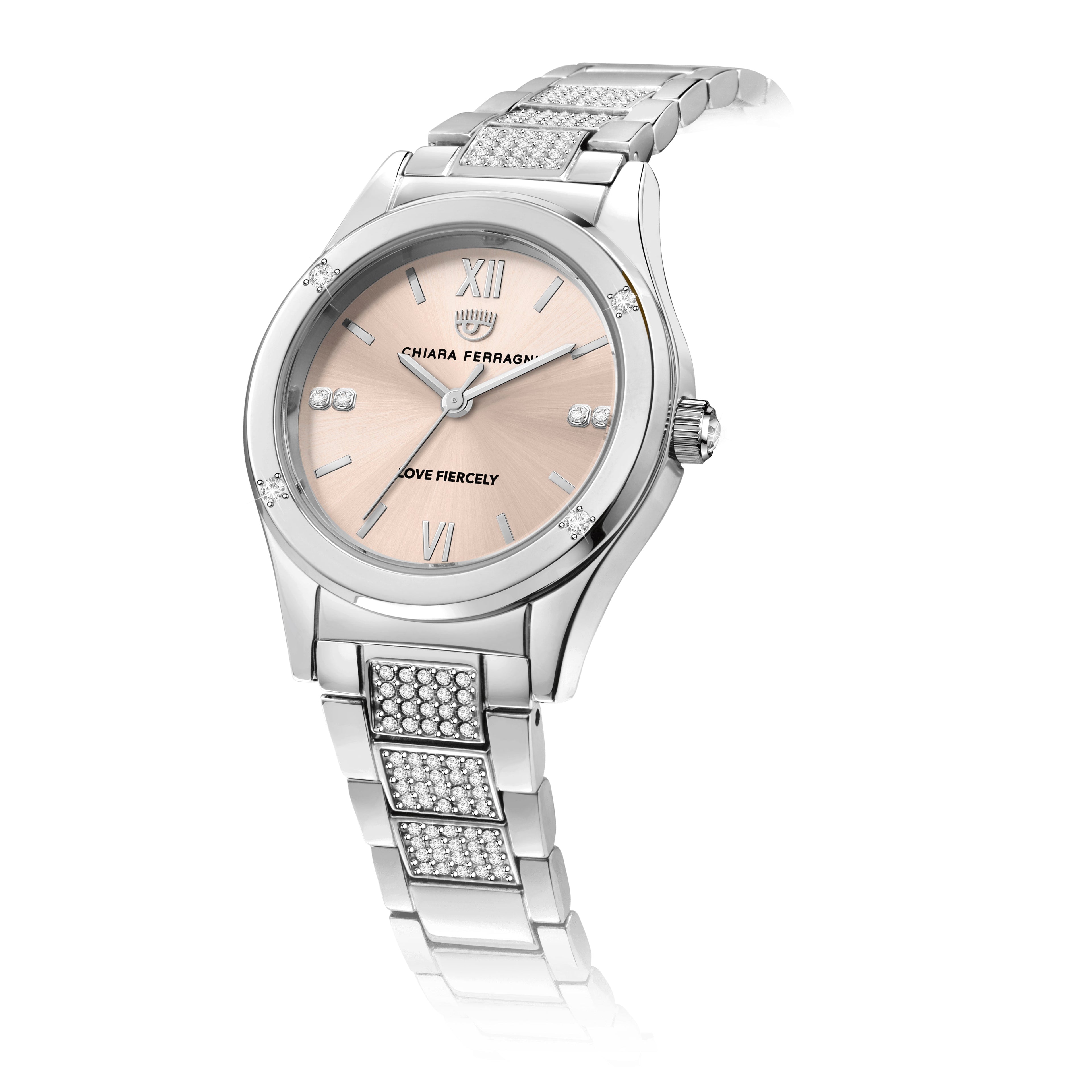 Chiara Ferragni Contamporary Silver Rose 32mm Watch-Watches-PEROZ Accessories