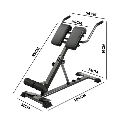 Finex Weight Bench Back Hyperextension Roman Chair Fitness Home Gym Equipments-Roman Chair-PEROZ Accessories