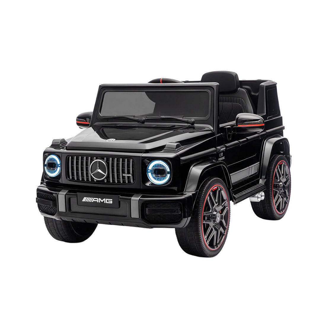 Kids Electric Ride On Car G63 Toy Cars Remote Control Black-Baby &amp; Kids > Ride On Cars, Go-karts &amp; Bikes > Ride On Cars-PEROZ Accessories