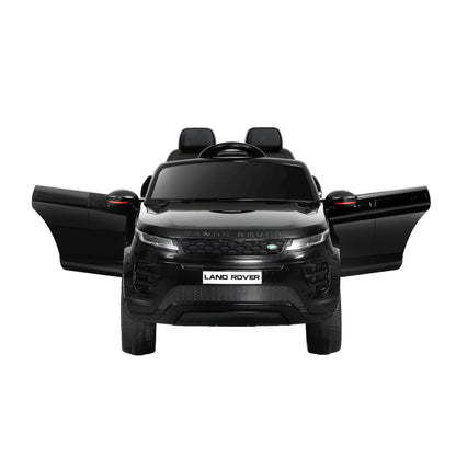 Kids Electric Ride On Car Land Rover Licensed Toy Cars Remote 12V Battery Black-Ride on Toys - Cars-PEROZ Accessories