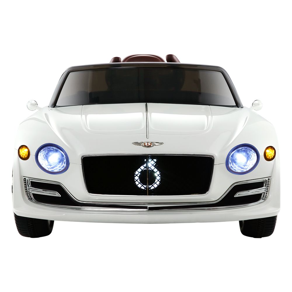 Kids Electric Ride On Car Bentley Licensed EXP12 Toy Cars Remote 12V White-Ride on Toys - Cars-PEROZ Accessories