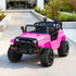 Rigo Kids Electric Ride On Car Jeep Toy Cars Remote 12V Pink-Ride on Toys - Cars-PEROZ Accessories