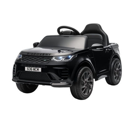 Land Rover Ride On Car Kids SUV 12V Kids Electric Car Remote Control Black-Baby &amp; Kids > Ride On Cars, Go-karts &amp; Bikes > Ride On Cars-PEROZ Accessories