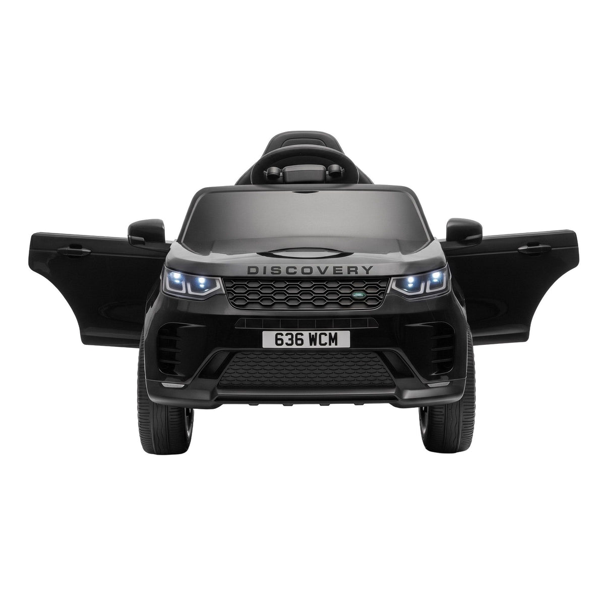 Land Rover Ride On Car Kids SUV 12V Kids Electric Car Remote Control Black-Baby &amp; Kids > Ride On Cars, Go-karts &amp; Bikes > Ride On Cars-PEROZ Accessories