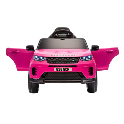 Land Rover Ride On Car Kids SUV 12V Kids Electric Car Remote Control Pink-Baby &amp; Kids > Ride On Cars, Go-karts &amp; Bikes > Ride On Cars-PEROZ Accessories