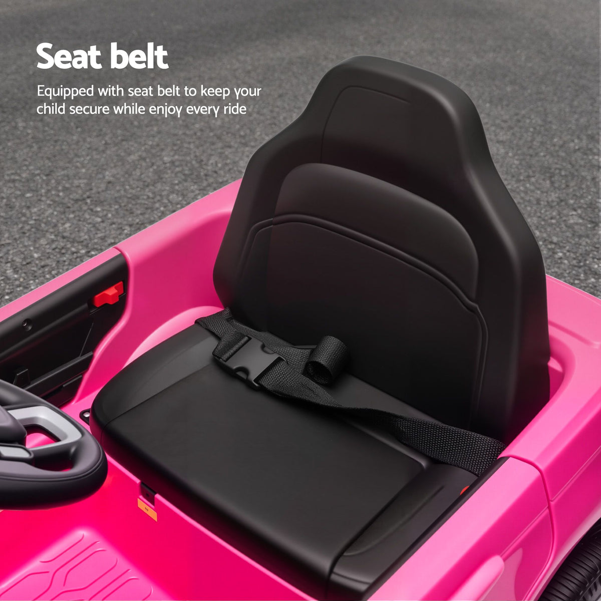 Land Rover Ride On Car Kids SUV 12V Kids Electric Car Remote Control Pink-Baby &amp; Kids > Ride On Cars, Go-karts &amp; Bikes > Ride On Cars-PEROZ Accessories