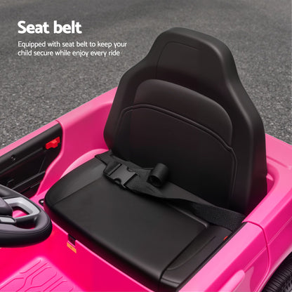 Land Rover Ride On Car Kids SUV 12V Kids Electric Car Remote Control Pink-Baby &amp; Kids > Ride On Cars, Go-karts &amp; Bikes > Ride On Cars-PEROZ Accessories