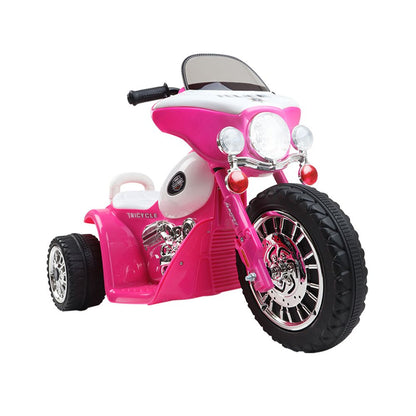 Rigo Kids Ride On Motorcycle Motorbike Car Harley Style Electric Toy Police Bike-Ride on Toys - Motorbikes-PEROZ Accessories