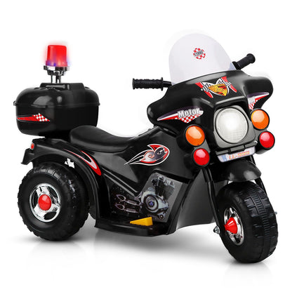 Rigo Kids Ride On Motorbike Motorcycle Car Black-Ride on Toys - Motorbikes-PEROZ Accessories