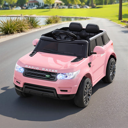 Rigo Ride On Car Kids Electric Ride On Cars SUV Remote 12V Pink-Ride on Toys - Cars-PEROZ Accessories