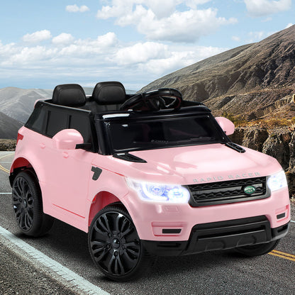 Rigo Ride On Car Kids Electric Ride On Cars SUV Remote 12V Pink-Ride on Toys - Cars-PEROZ Accessories