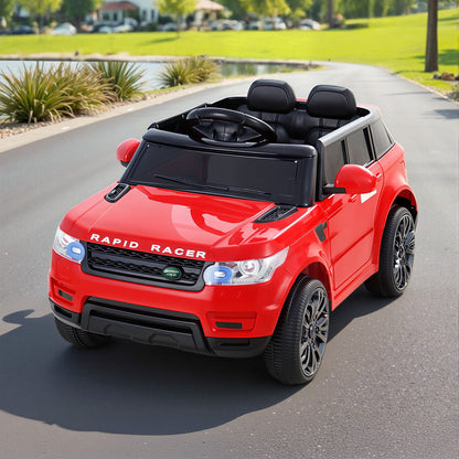 Rigo Kids Electric Ride On Car SUV Range Rover-inspired Cars Remote 12V Red-Ride on Toys - Cars-PEROZ Accessories