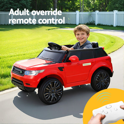 Rigo Kids Electric Ride On Car SUV Range Rover-inspired Cars Remote 12V Red-Ride on Toys - Cars-PEROZ Accessories