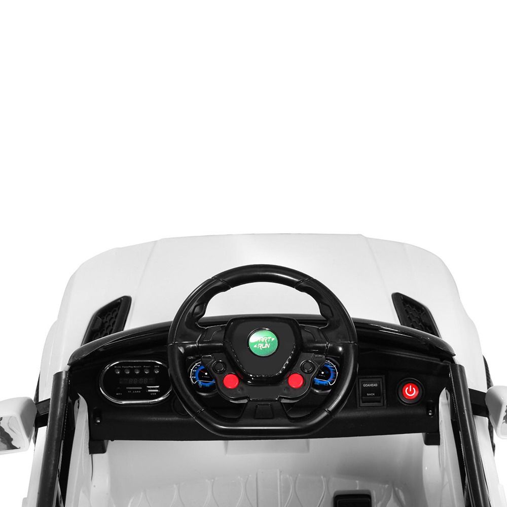 Rigo Ride On Car Kids SUV Remote 12V Car for Kids White-Ride on Toys - Cars-PEROZ Accessories