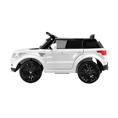 Rigo Kids Electric Ride On Car SUV Range Rover-inspired Cars Remote 12V White-Ride on Toys - Cars-PEROZ Accessories