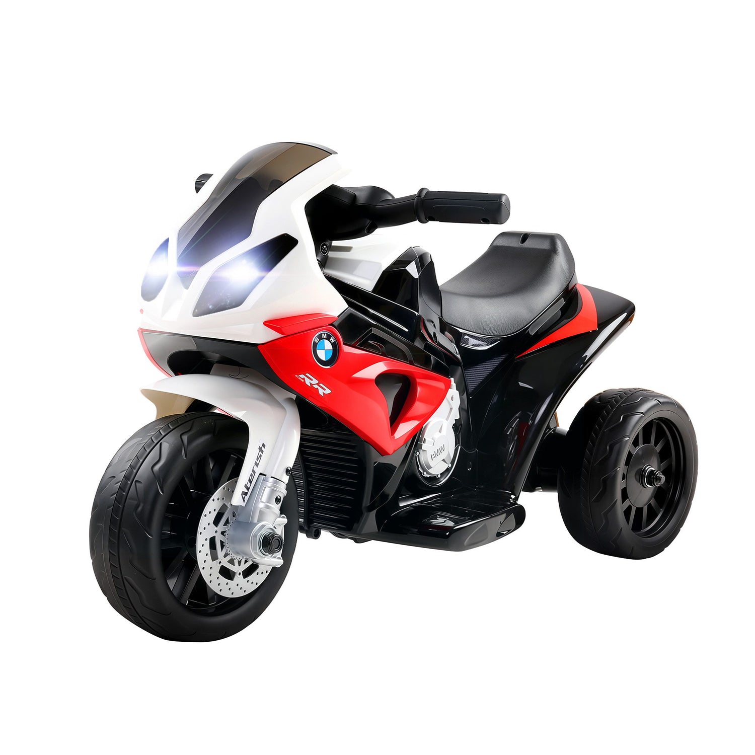 Kids Electric Ride On Car Police Motorcycle Motorbike BMW Licensed S1000RR Red-Ride on Toys - Motorbikes-PEROZ Accessories