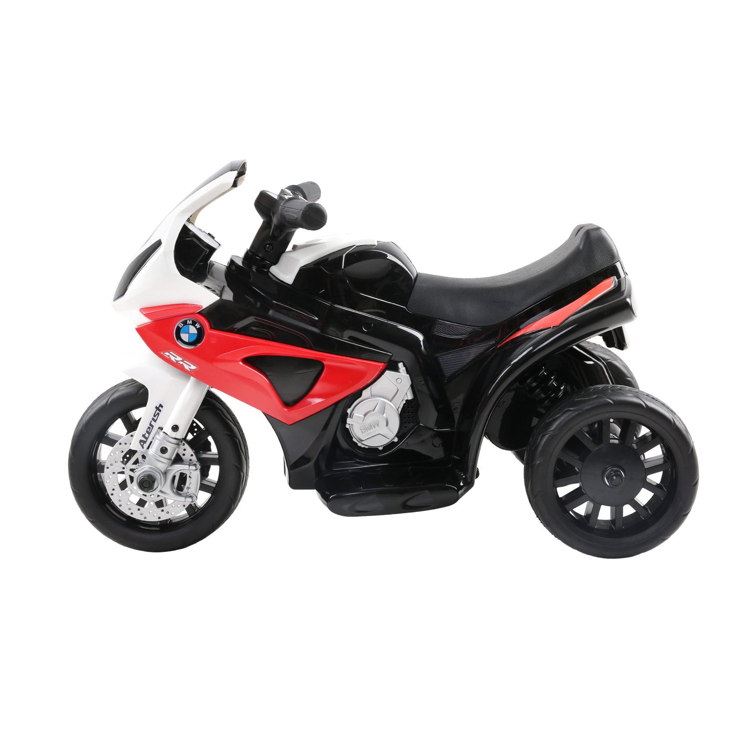 Kids Electric Ride On Car Police Motorcycle Motorbike BMW Licensed S1000RR Red-Ride on Toys - Motorbikes-PEROZ Accessories