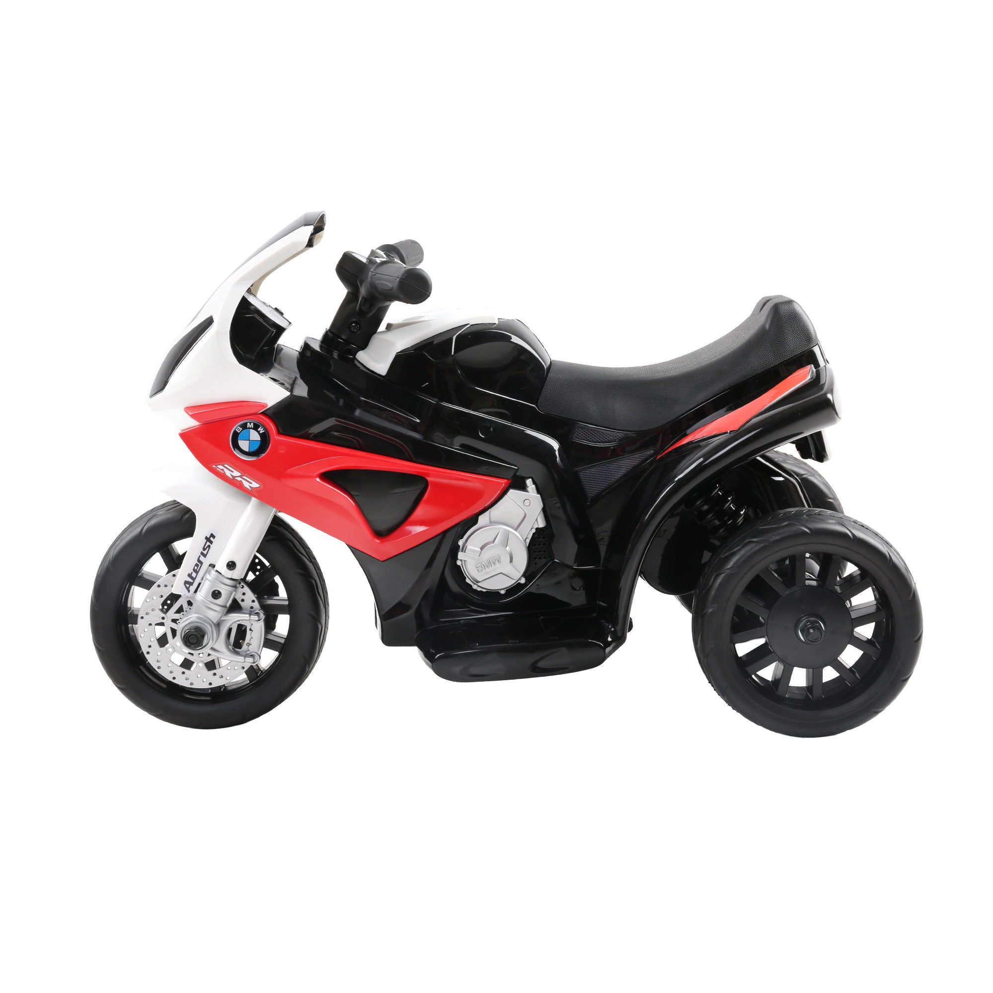 Kids Electric Ride On Car Police Motorcycle Motorbike BMW Licensed S1000RR Red-Ride on Toys - Motorbikes-PEROZ Accessories