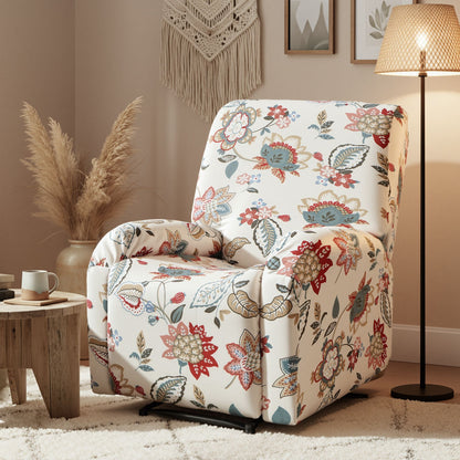 Artiss Stretch Kids Recliner Cover 4-Pieces Recliner Chair Slipcovers Printed Polyester-Furniture > Bar Stools &amp; Chairs > Arm Chairs &amp; Recliners-PEROZ Accessories